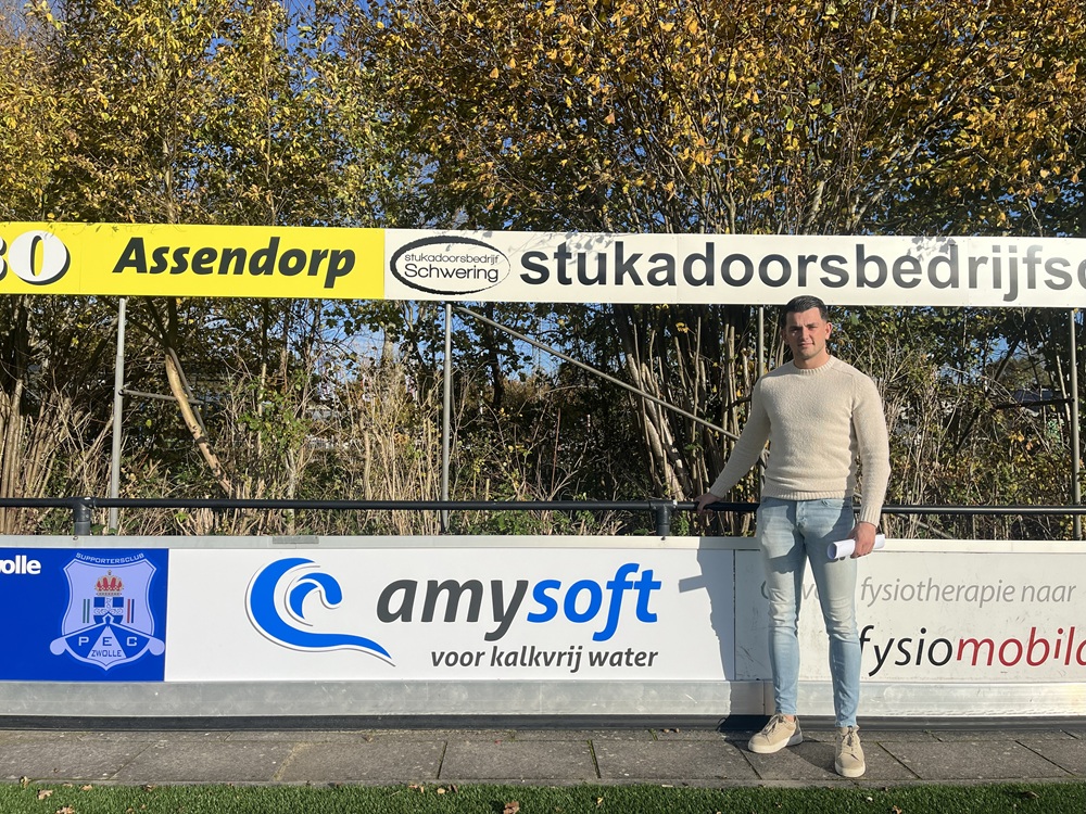 Amysoft nieuwe sponsor SV Zwolle