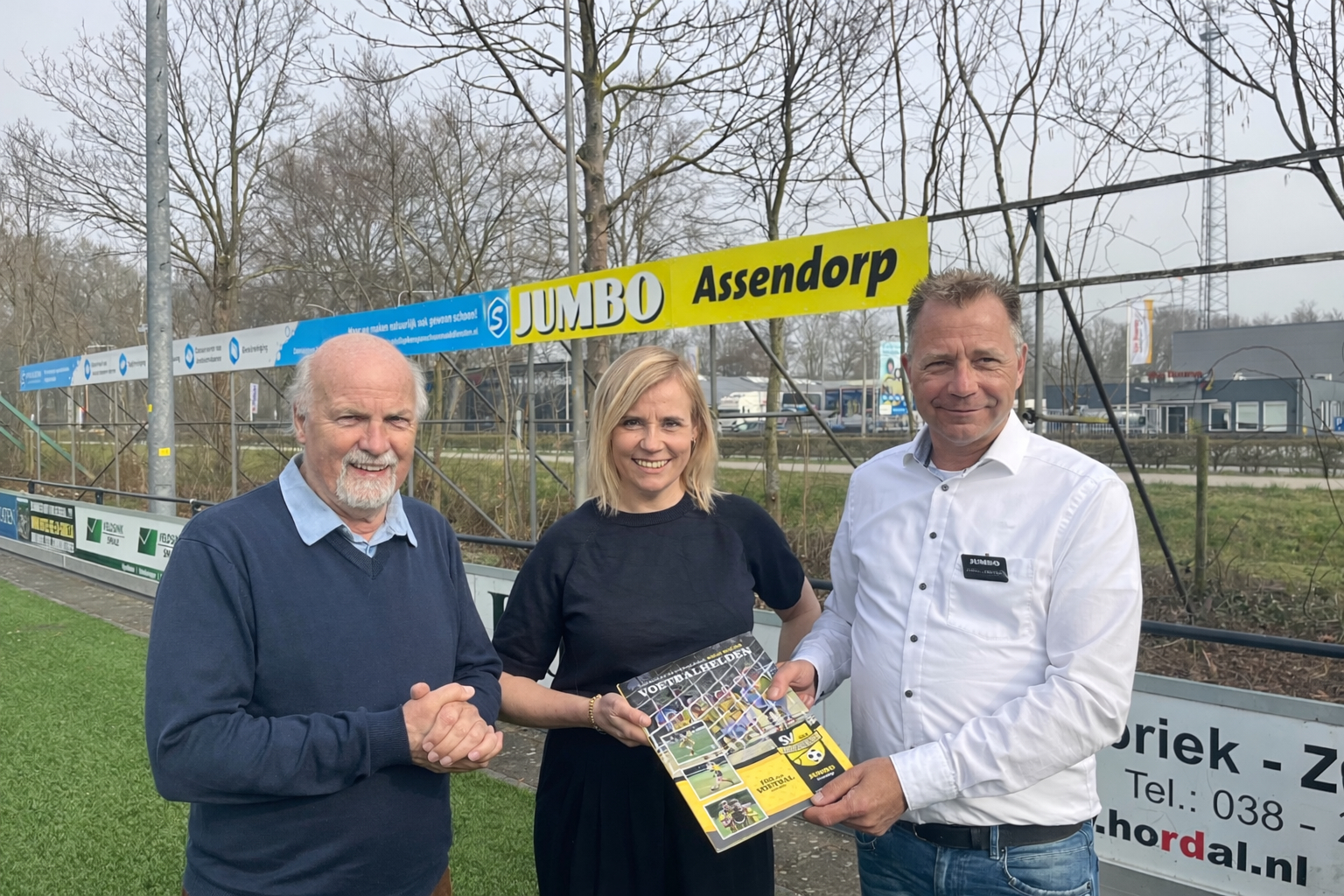 Start unieke voetbalplaatjesactie van SV Zwolle en Jumbo Assendorp
