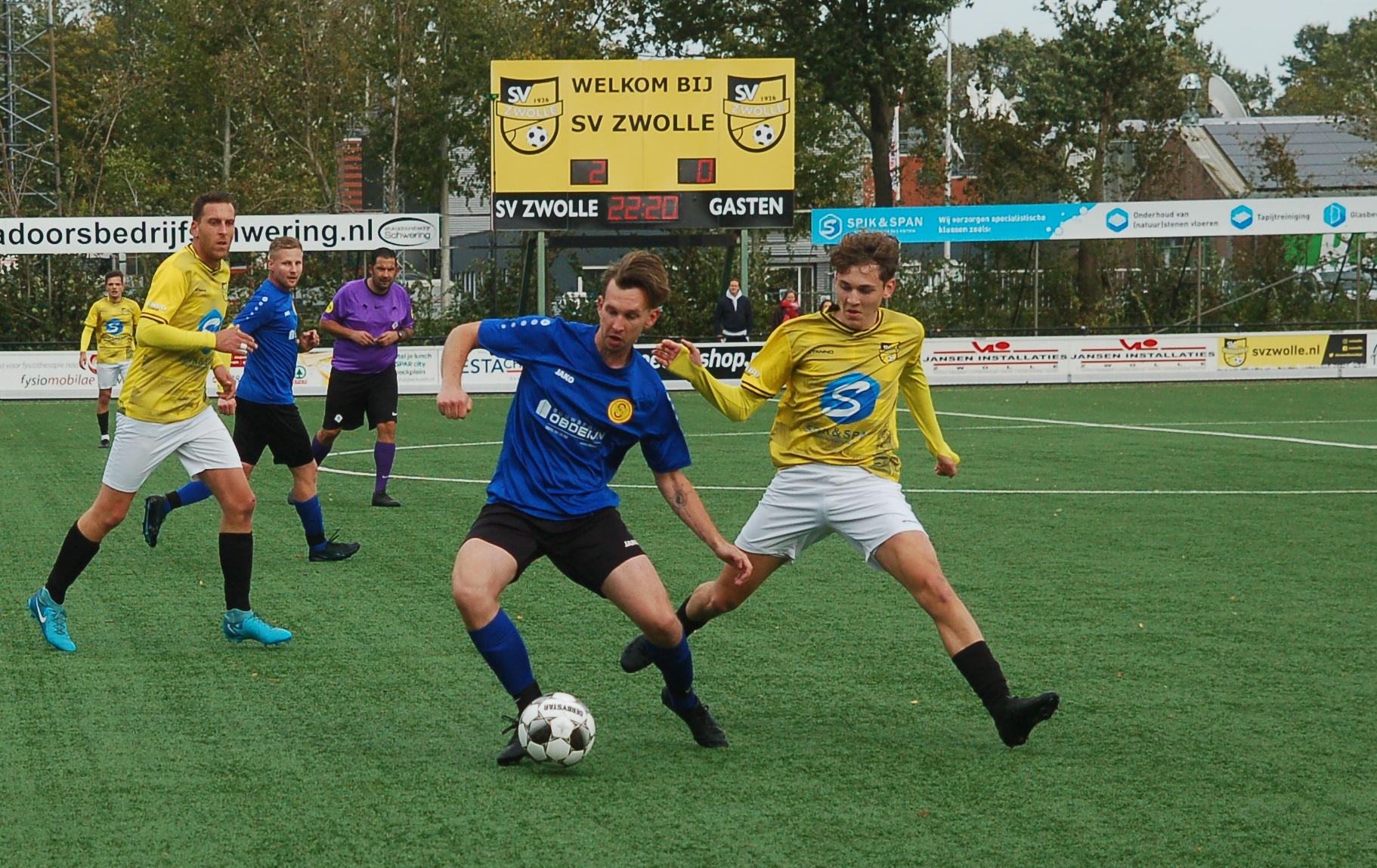 SV Zwolle met ruime cijfers te sterk voor Wesepe