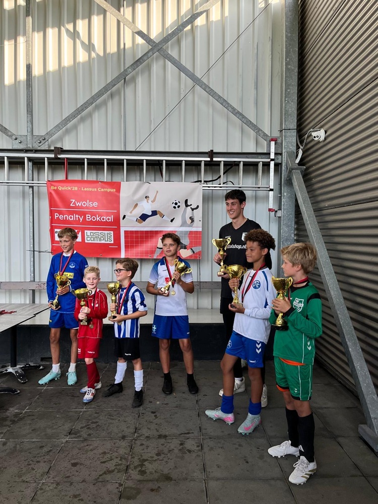 Jip Goos winnaar Zwolse Penaltybokaal